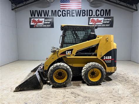 CATERPILLAR 248B Skid Steers Auction Results